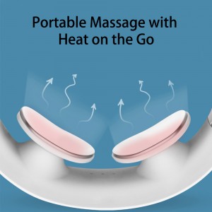 Low frequency pulse heating massage 4d smart electric neck massager