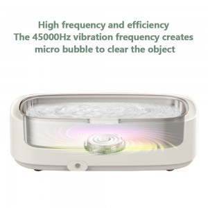 Household ultrasonic cleaner mini size 2021 NEW design ultrasonic cleaning machine for glasses jewelry