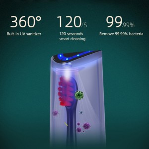 2021 New Portable Charging Easy Carry Travel Electric Waterproof Toothbrush Sonic Electric Toothbrush