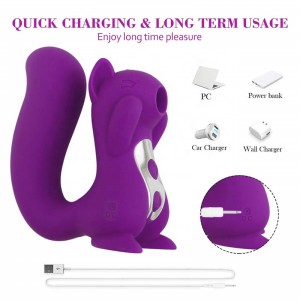 Free sample toys sex squirrel external sucking vibrator squirrel sex toys for woman